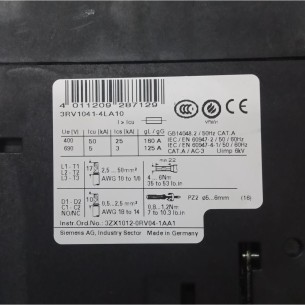 Siemens 3RV1041-4LA10...