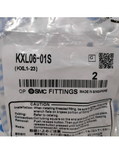 KXL06-01S SMC Fittings