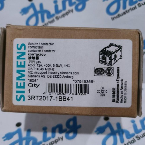 3RT2017-1BB41 Siemens Contactor
