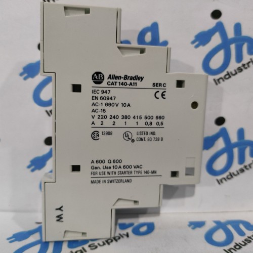 140-A11 Allen Bradley Auxiliary Contact
