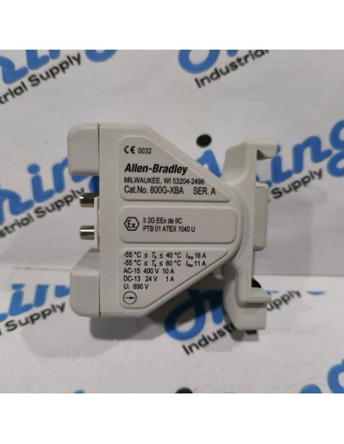 800G-XBM Allen Bradley Contact Block