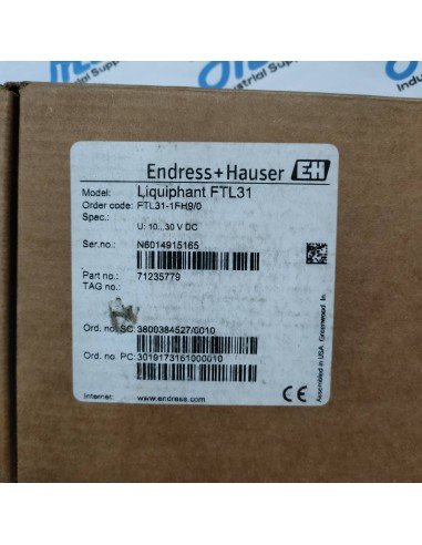 FTL31-1FH9/0 Endless + Hauser Point Level Switch