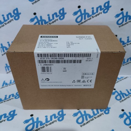 Siemens 6ES7 215-1AG40-0XB0 CPU Module