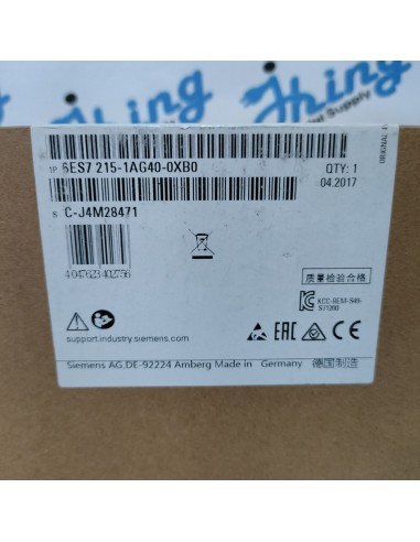 Siemens 6ES7 215-1AG40-0XB0 CPU Module