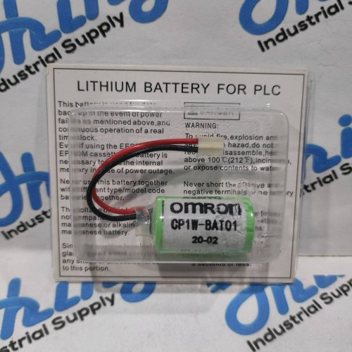 Omron CP1W-BAT01 Lithium PLC Battery
