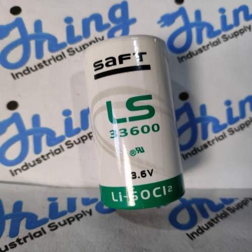 Saft LS 33600 3.6V Lithium PLC Battery