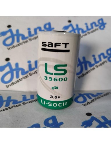 Saft LS 33600 3.6V Lithium PLC Battery