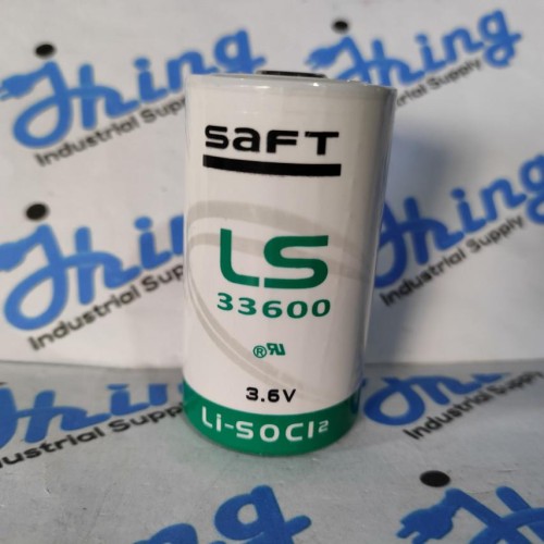 Saft LS 33600 3.6V Lithium PLC Battery