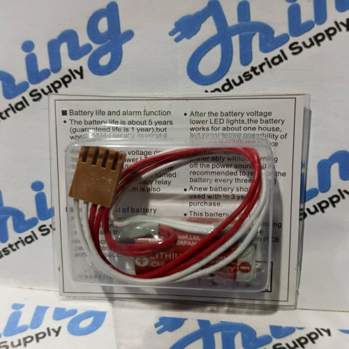 ER17/33 Maxell Lithium PLC Battery R&W Wire