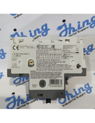 ABB 1SAM250000R1015 MS116-32 Manual...