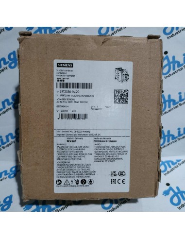 3RT2036-1AL20 Siemens Contactor