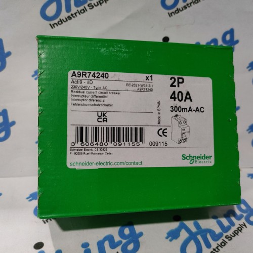 A9R74240 Schneider Electric Residual Current Circuit Breaker