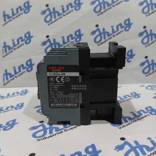 CJX2s0910M Delixi Electric AC Contactor