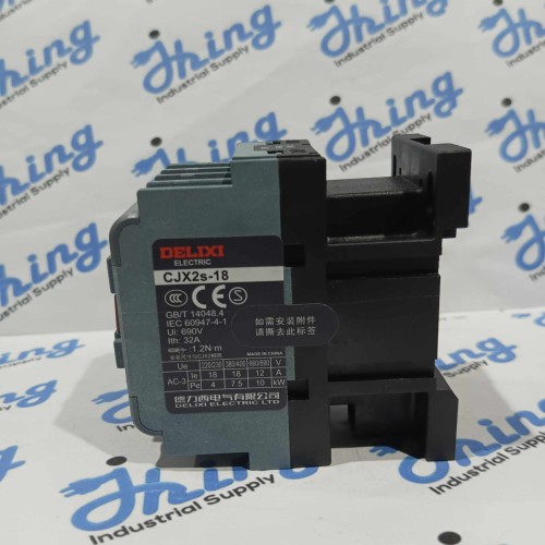 CJX2s1801B Delixi Electric AC Contactor
