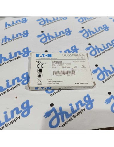 C10G25 Bussmann Cartridge Fuse