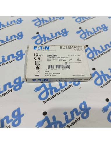 C10G10 Bussmann Cartridge Fuse