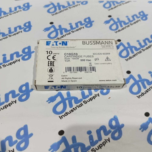 C10G10 Bussmann Cartridge Fuse