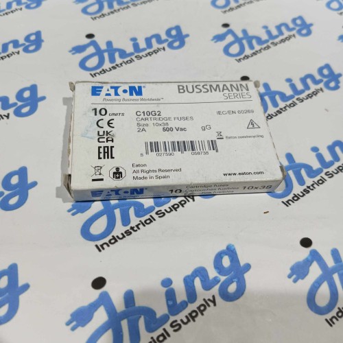 C10G2 Bussmann Cartridge Fuse