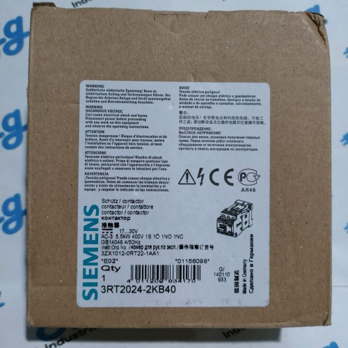 3RT2024-2KB40 Siemens Contactor