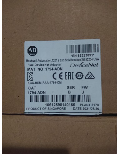 1794-ADN Flex DeviceNet Adapter