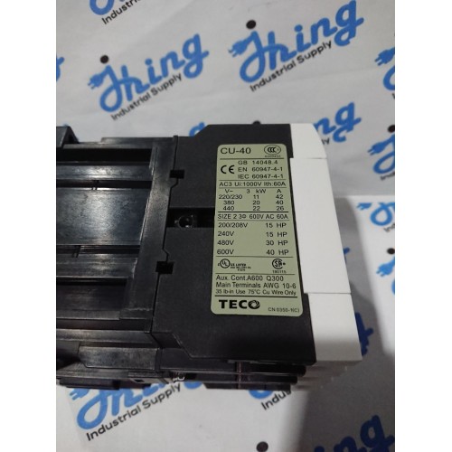 3A1A1B CU-40 Teco Contactor