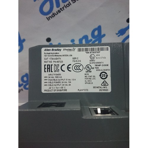 1734-AENT Allen-Bradley EtherNet IP Adapter