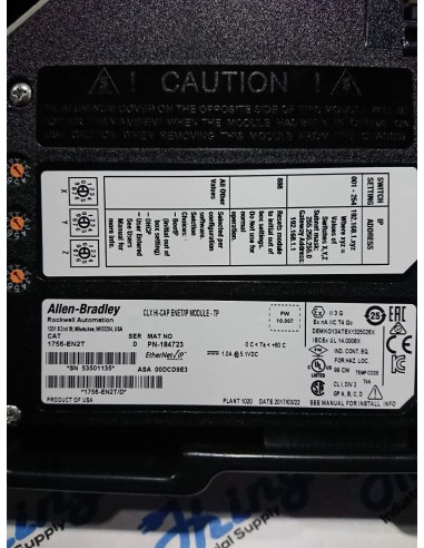 1756-EN2T Allen-Bradley ControlLogix...
