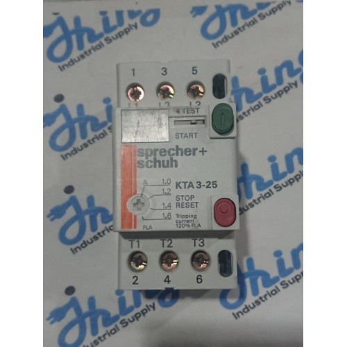 KTA 3-25 Sprecher+Schuh Motor Starter