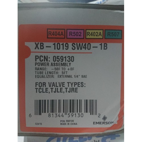 XB-1019 SW40-1B Emerson Expansion Valve Power