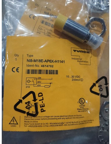 Ni8-M18E-AP6X-H1141 TURCK Inductive...