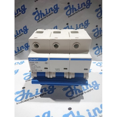 NXB-125 100A,  3 Pole, CHINT MCCB