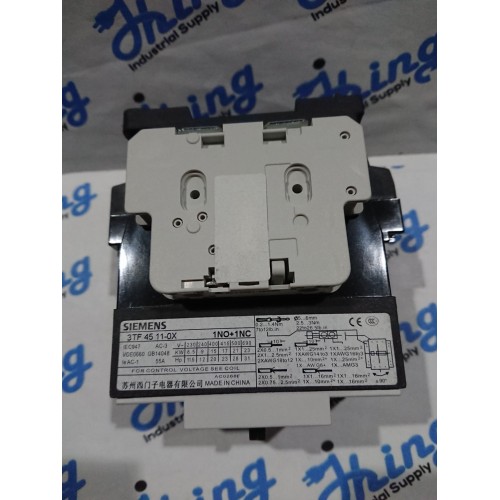 3TF45 11 0XQ0 Siemens Contactor