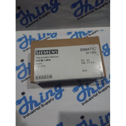 6ES7231-5PA30-0XB0 Siemens Analog Input