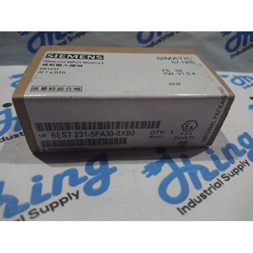 6ES7231-5PA30-0XB0 Siemens Analog Input