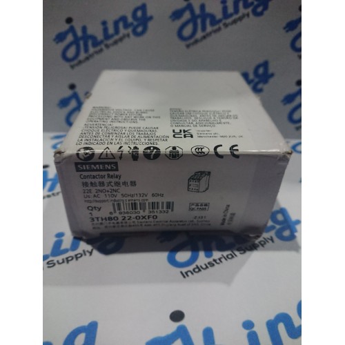 3TH80 22-0XF0 Siemens Contactor Relay