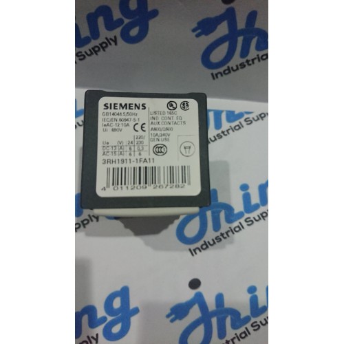 3RH1911-1FA11 Siemens Auxiliary Switch Block