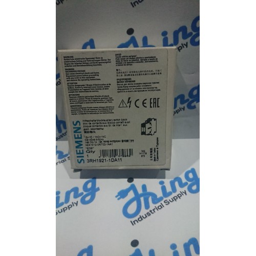 3RH1921-1DA11 Siemens Aux. Switch Block