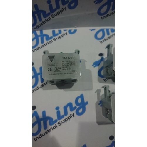 PA2200/1 Carlo Gavazzi Configurable Contact Block