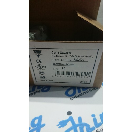 PA2200/1 Carlo Gavazzi Configurable Contact Block