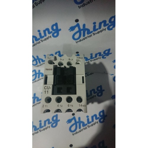 CU-11 4A Teco Magnetic Contactor, 3 phase, 220V coil, 50/60Hz, NC