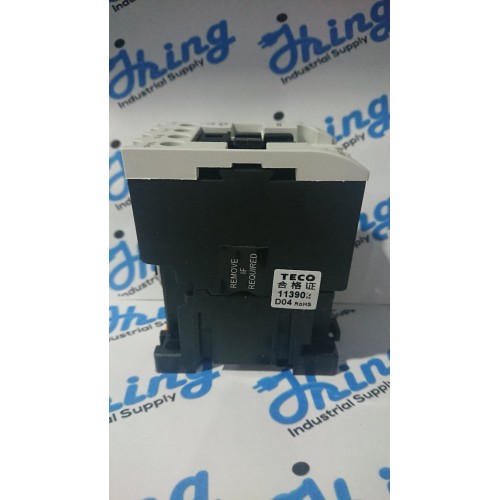 CU-11 4A Teco Magnetic Contactor, 3 phase, 220V coil, 50/60Hz, NC