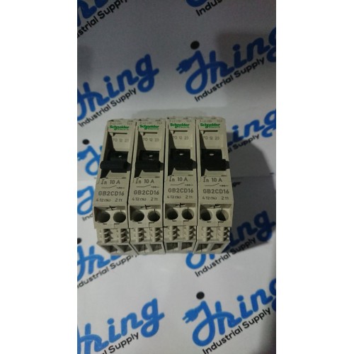 GB2CD16 Schneider Thermal magnetic Circuit Breaker 10A
