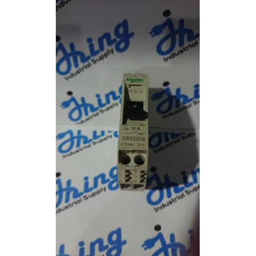 GB2CD16 Schneider Electric Thermal magnetic Circuit Breaker 10A