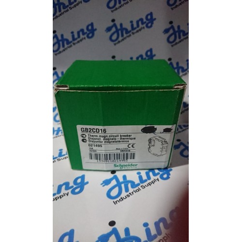 GB2CD16 Schneider Thermal magnetic Circuit Breaker 10A