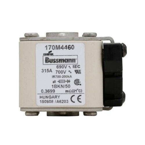 170M4460 Eaton Bussmann High-speed square body fuse 690 V AC (IEC), 700 V (UL) 315 A