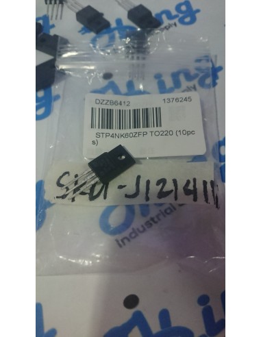 P4NK60ZFP N-Channel Power MOSFET...