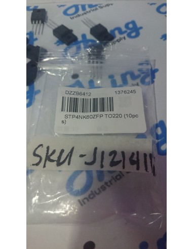 P4NK60ZFP SMW N-CH 600V 4A TO-220F