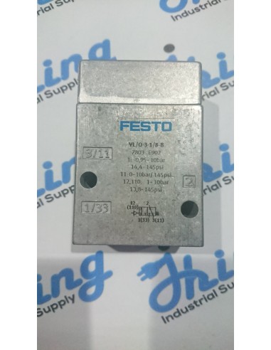 FESTO VL/0-3-1/8-B  Pneumatic Valve