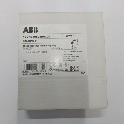 ABB 1SVR740824R9300 Phase Sequence Monitoring Relay