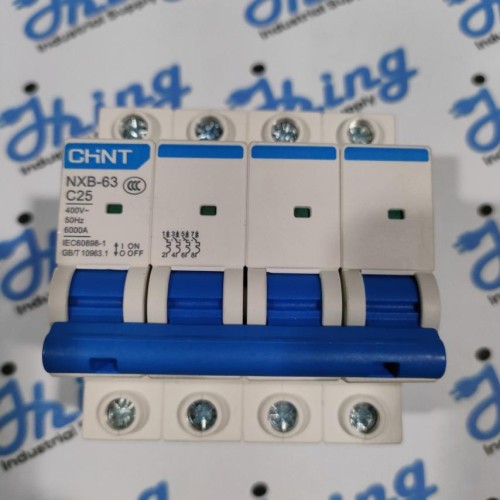 NXB-63 C25 CHINT Miniature Circuit Breaker